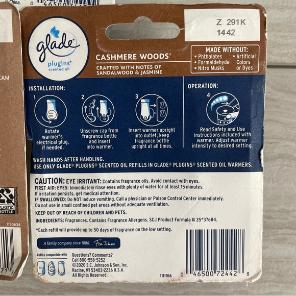 Glade Scented Oil Plugins Warmer Adjustable With 2 Sets Of Refills Brand New - Picture 8 of 8